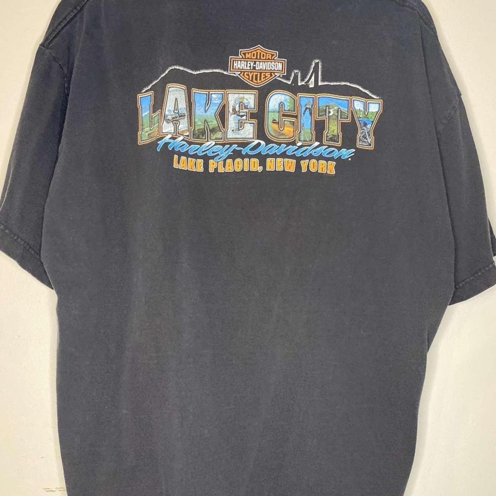 2016 Lake Placid Harley tee